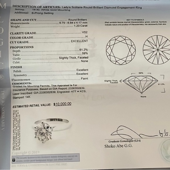 Wedding ring set - Picture 6 of 6